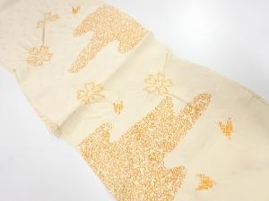 未使用品　正絹　絞り　帯揚げ